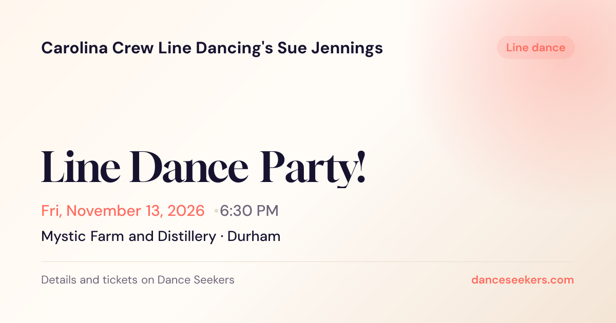 Line Dance Party!